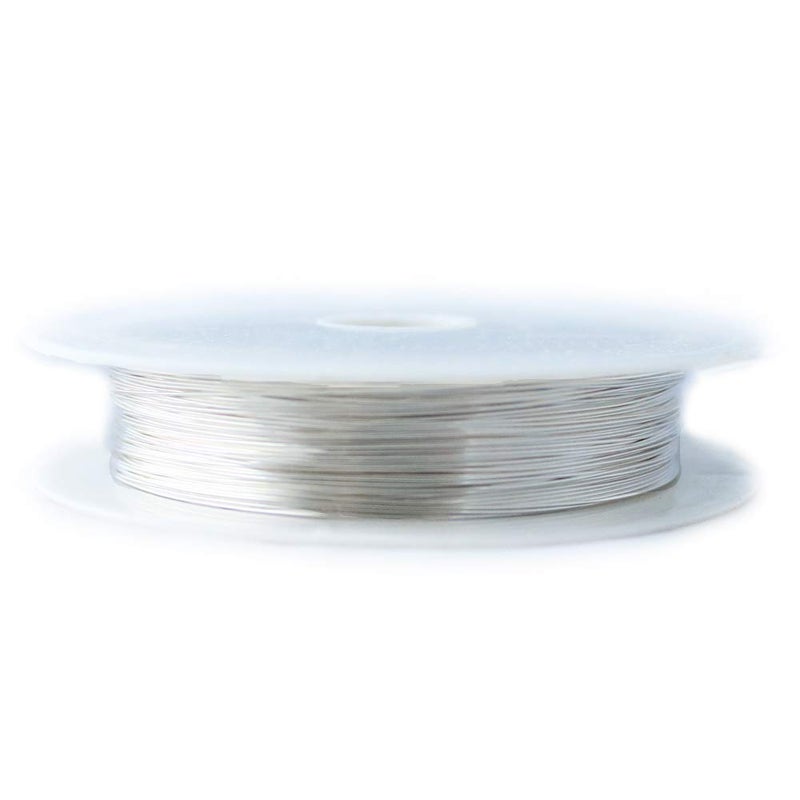 Craft Wire 24 Gauge, 925 Sterling Silver Wire (Half Round) Dead Soft Made in USA - 25FT by CRAFT WIRE - Image 5